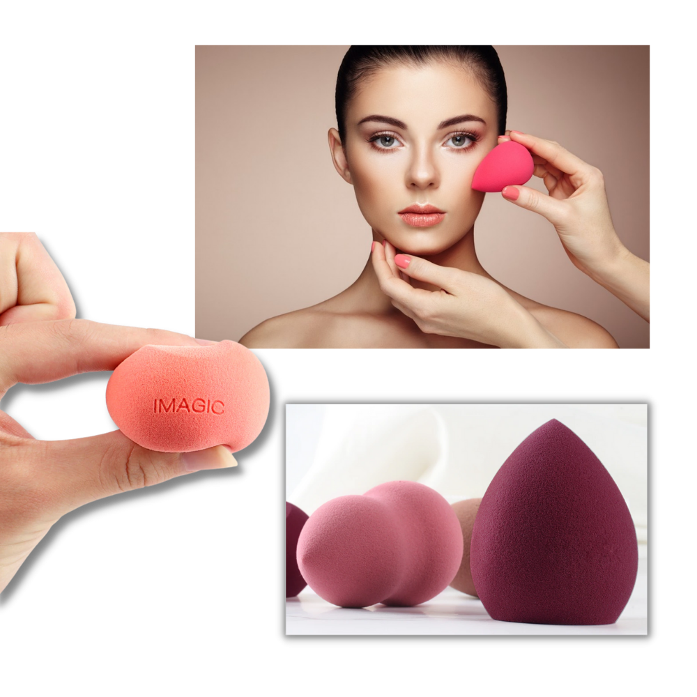Esponja de maquiagem macia da Wonderful Magic, ideal para aplicação suave de produtos cosméticos na pele.