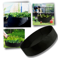 Sac de jardinagem respirante e versátil Worallymy, com 60x20 cm para plantio e cultivo de plantas ao ar livre.