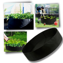 Sac de jardinagem respirante e versátil Worallymy, com 60x20 cm para plantio e cultivo de plantas ao ar livre.