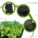 Sac de plantation respirante e versátil Worallymy para jardinagem, 60x20 cm, ideal para plantar e cuidar de plantas.
