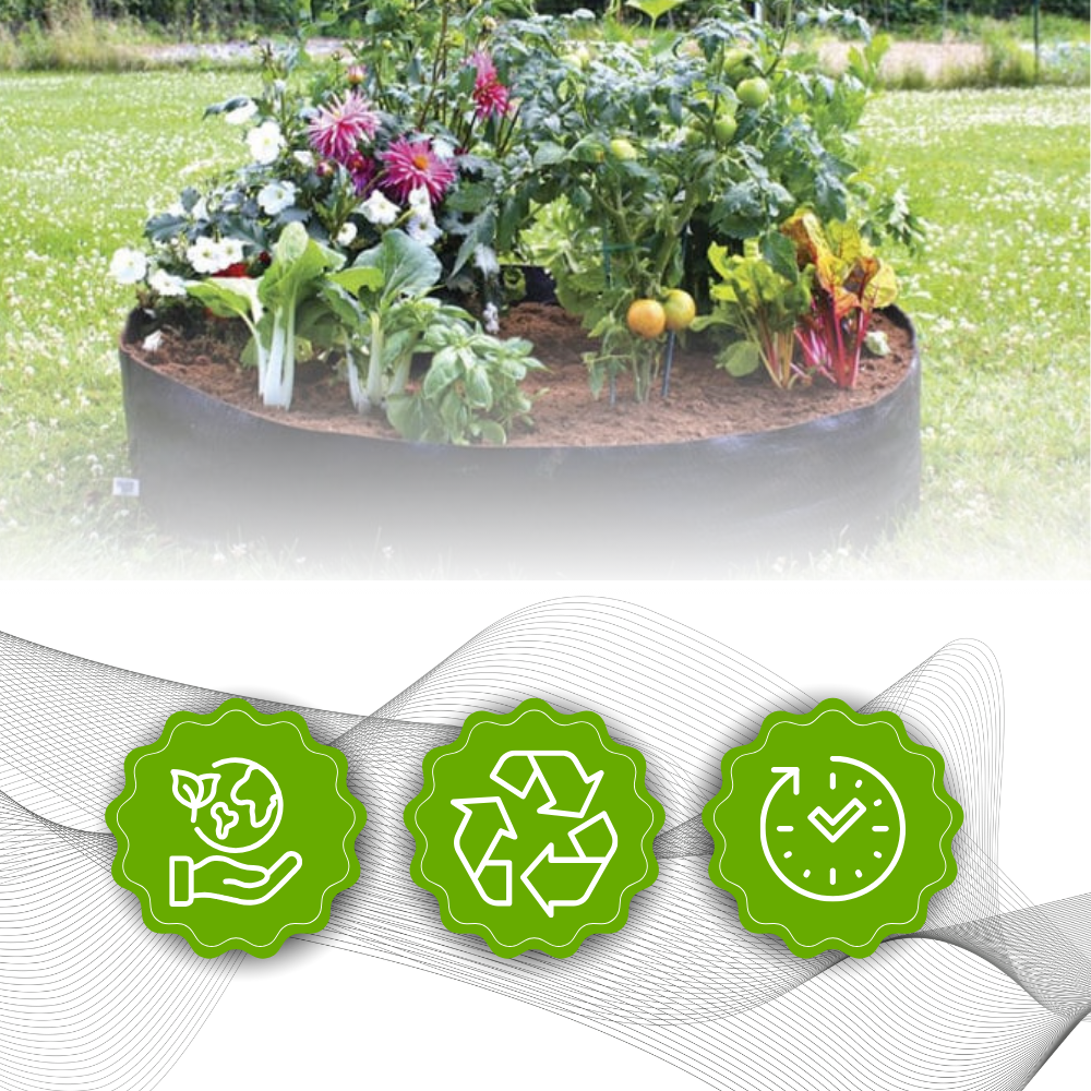 Sac de plantation respirante e multifuncional da Worallymy, ideal para jardinagem, medindo 60x20 cm.