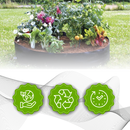 Sac de plantation respirante e multifuncional da Worallymy, ideal para jardinagem, medindo 60x20 cm.