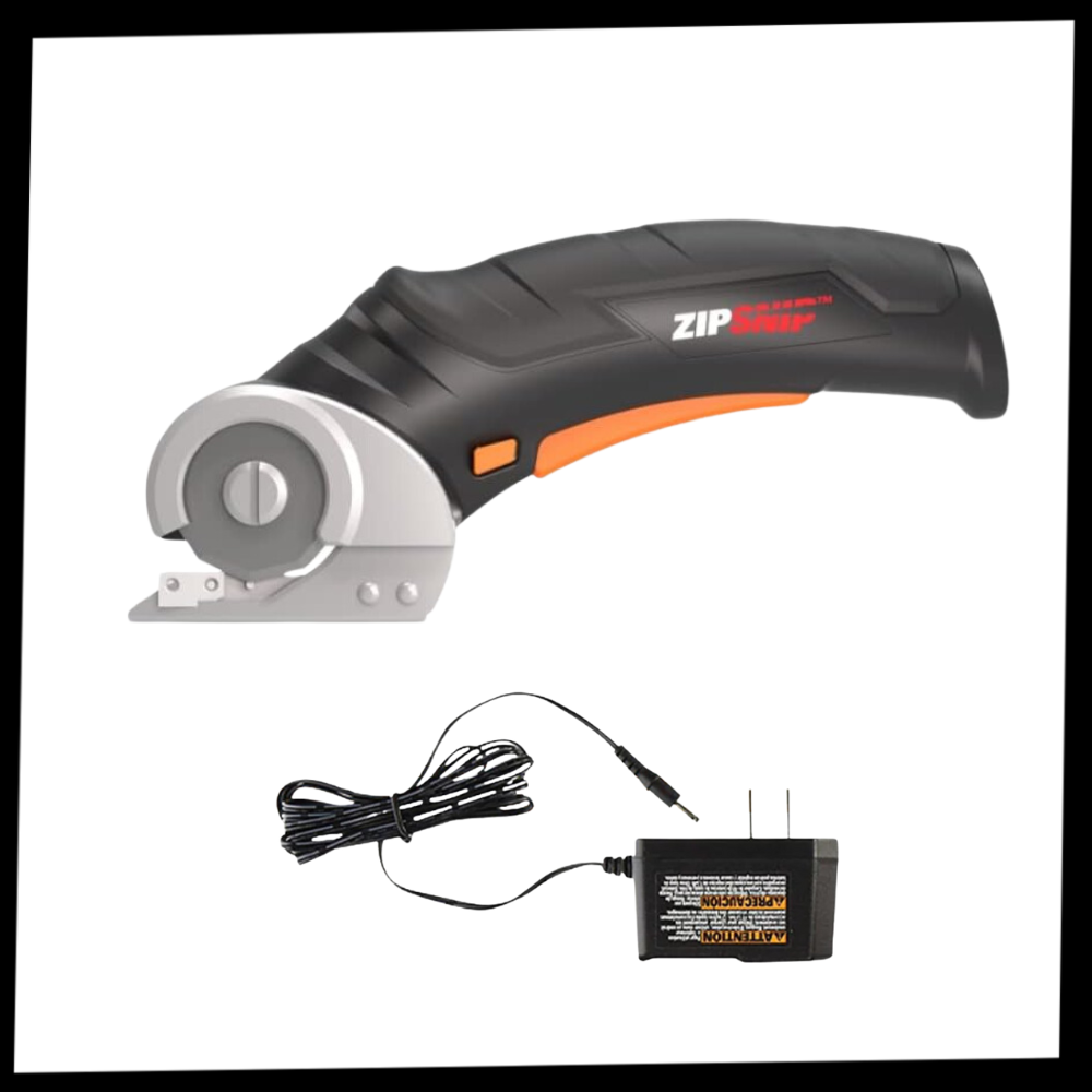 Cortador elétrico sem fio Worx com lâminhas de afiação automática, ferramenta de corte portátil e eficiente.