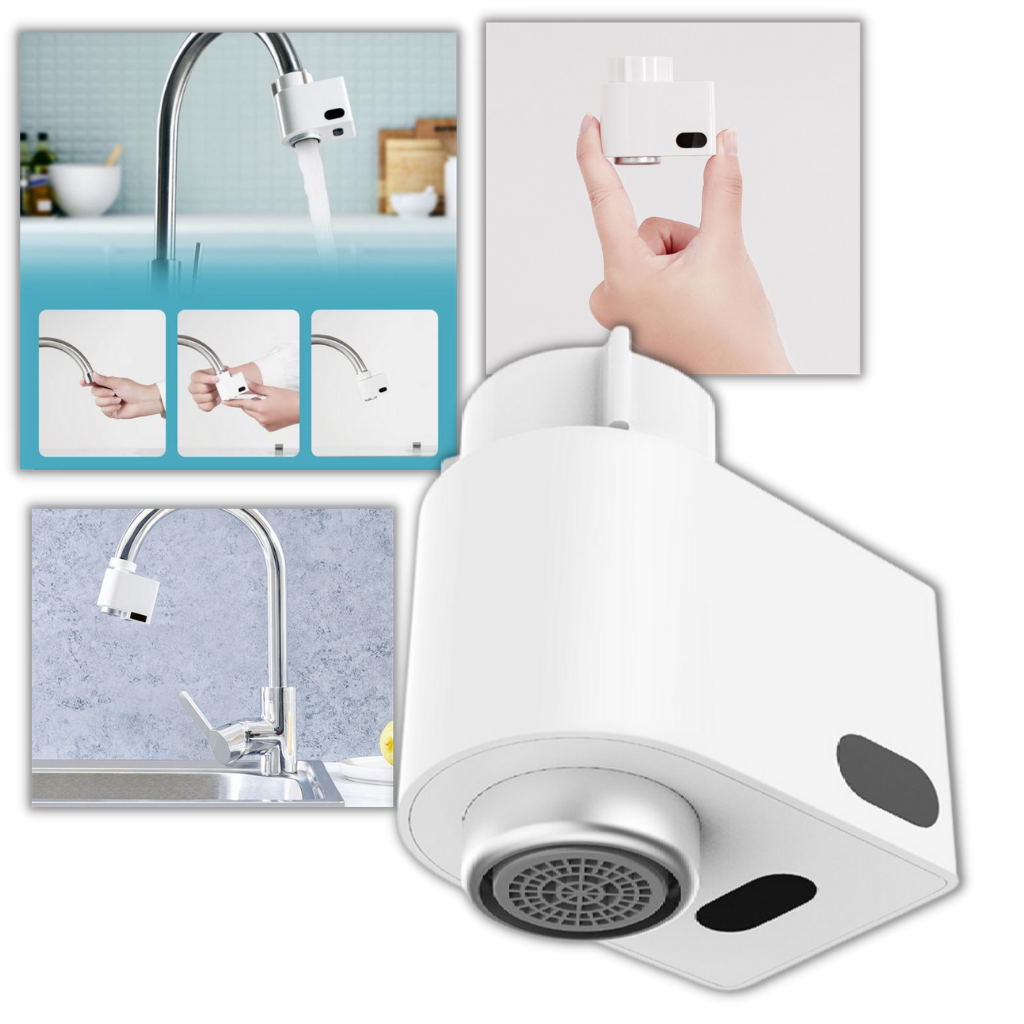 Robinet économiseur d'eau à induction Xiaoda, pièce de plomberie en acier inoxydable avec capteur automatique.