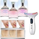 Dispositivo de cosméticos Xinxinniu para firmar o pescoço e rosto, aparelho de cuidados faciais branco.