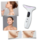 Dispositivo de cosméticos Xinxinniu para firmeza do pescoço e rosto, aparelho branco de cuidados faciais e corporais.