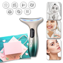 Dispositivo cosmético branco da Xinxinniu para firmeza do pescoço e rosto, aparelho de cuidados faciais.