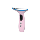 Aparelho de cosméticos Xinxinniu para firmeza no pescoço e rosto, com design branco e tecnologia de cuidados faciais.