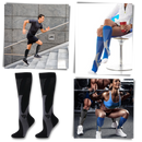 Chaussettes de compression fonctionnelles et élégantes de la marque Xtf By Extreme Fit, en blanc, taille S, pour maintien et confort.