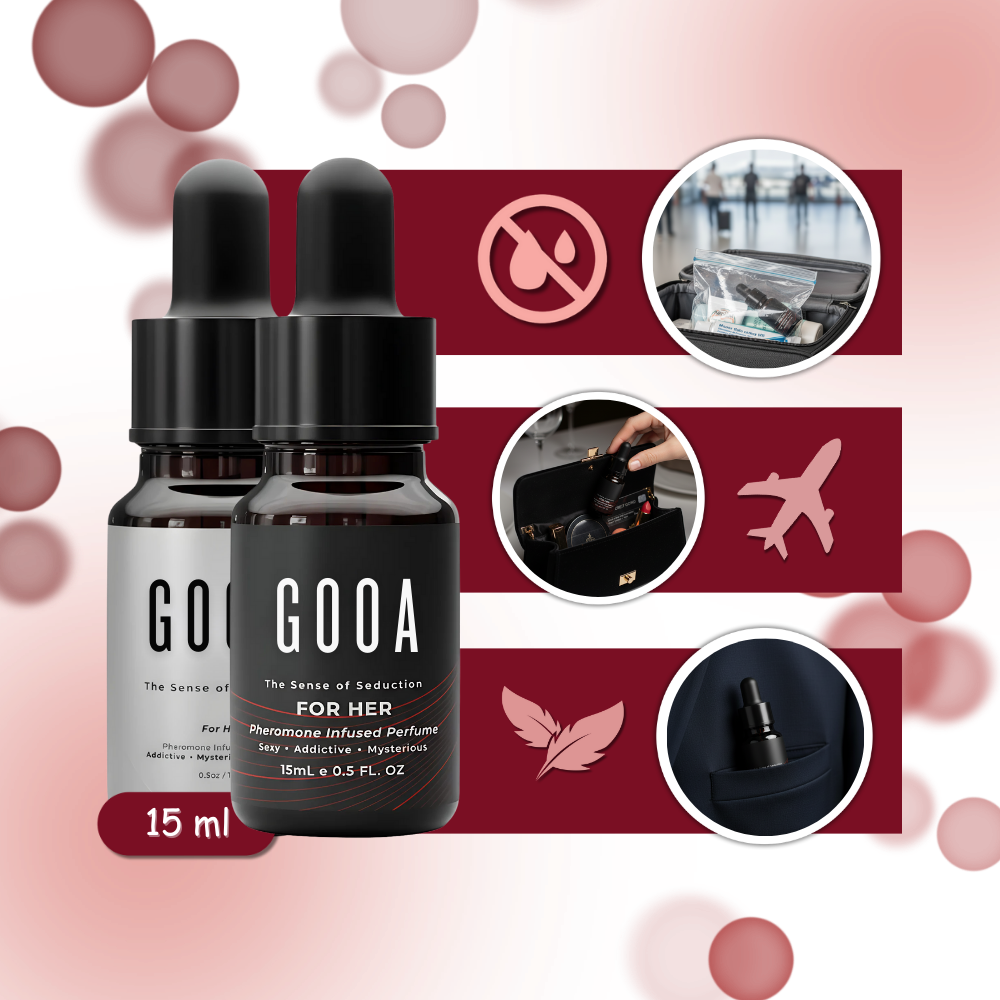 Parfum sedutor com pheromônios da Yadornos, para homens e mulheres, em frasco elegante, ideal para atrair e seduzir.