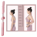 Bâton corrector de postura da Ybeny, material de ergoterapia e fisioterapia, em cor cinza, usado para alinhamento postural.