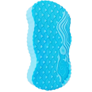 Esponja de banho exfoliante suave da Yedyly, feita de material macio para limpeza e cuidado da pele no banho.