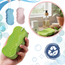 Esponja de banho exfoliante suave da Yedyly, com textura macia para limpeza e cuidado da pele.