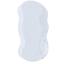 Esponja de banho exfoliante suave da Yedyly, em tom azul, ideal para limpeza e cuidado da pele.