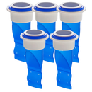 Conjunto de 5 anéis de vedação em silicone para ralos, marca Yedyly, produtos químicos para vedação de drenos