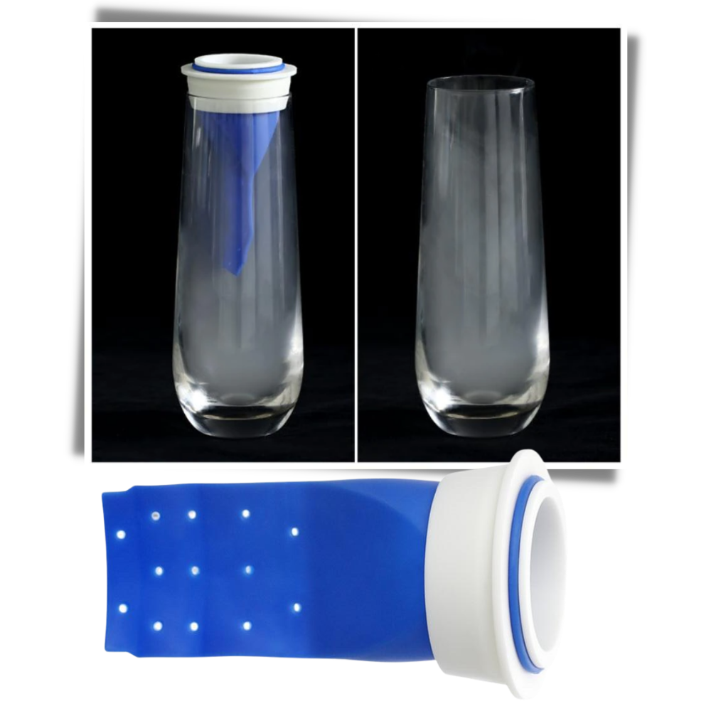 Conjunto de 5 anéis de vedação em silicone para drenos, produto químico da marca Yedyly, usados para vedação eficiente.