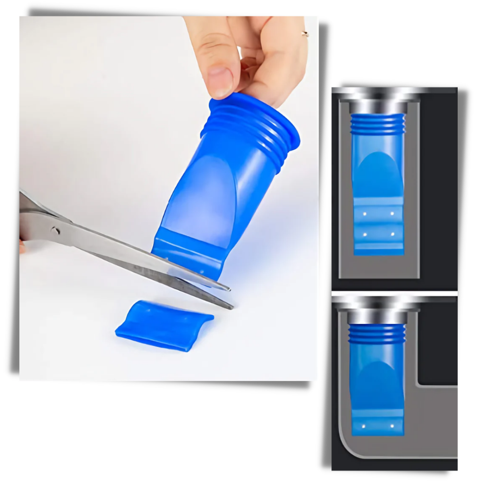 Conjunto de 5 anéis de vedação de silicone para tubos de drenagem, marca Yedyly, produtos químicos para vedação.