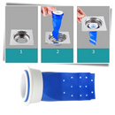 Conjunto de 5 anéis de vedação em silicone para tubos de dreno, marca Yedyly, usados em produtos químicos para manutenção.