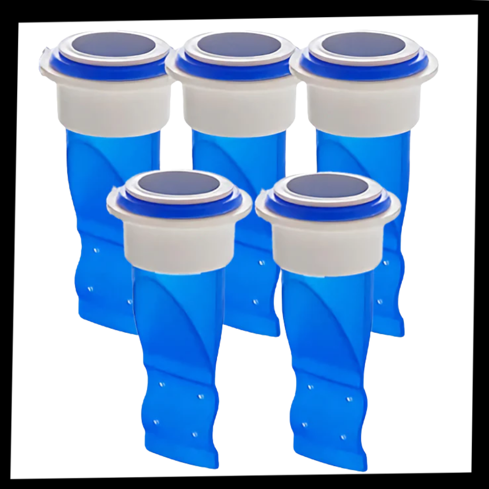 Conjunto de cinco pacotes de anéis de vedação em silicone para drenos, marca Yedyly, produtos químicos para manutenção doméstica.
