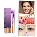 Creme vibrante reafirmante para os olhos da Yifudd, embalagem com textura cremosa e aplicação suave em pele ao redor dos olhos