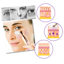 Creme vibrante reafirmante para os olhos da Yifudd, embalagem com textura suave e aplicação indicada para cuidados faciais.