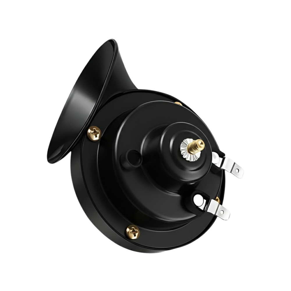 Sonic horn Yirong para caminhão, peça de veículo, de alta potência, em acabamento preto, ideal para veículos pesados.