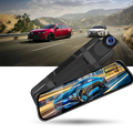 Câmera embarcada para carro Yks em resolução 1080p, sem cartão TF, dispositivo eletrônico para veículos, vista frontal da câmera