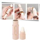 Kit de marcadores e moldes para sobrancelhas Ymheart, com tonalidade cinza fumê, para definição e realce das sobrancelhas.