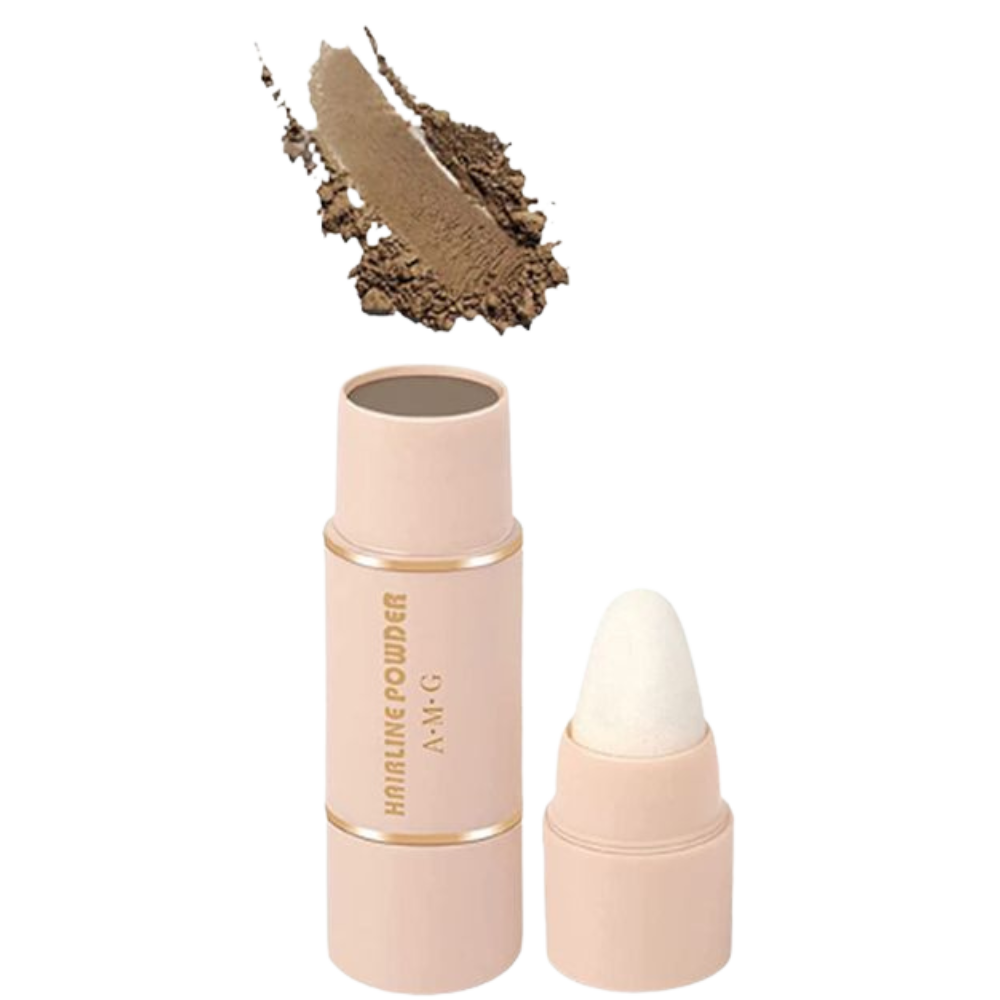 Kit de marcaadores e moldes para sobrancelhas Ymheart, contendo marcadores cinza e acessórios para definir sobrancelhas.