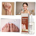 Sérum reparador para unhas Yohome, frasco com conta-gotas, indicado para fortalecer e recuperar unhas frágeis em 7 dias