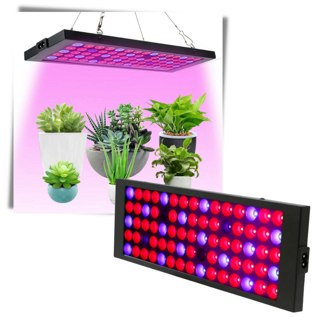 Lâmpada de cultivo LED suspensa para plantas de interior e exterior, espectro completo, marca Yohome
