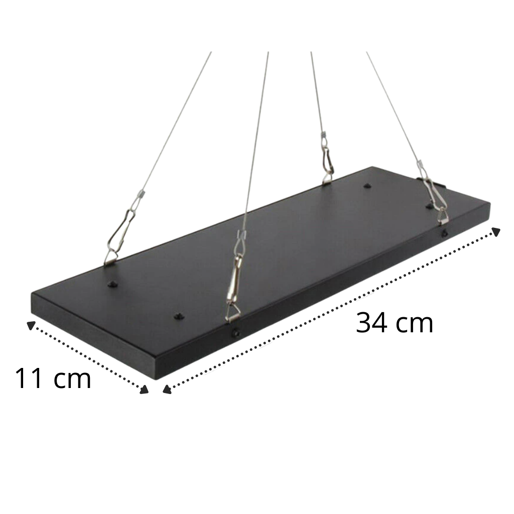 Lâmpada de cultivo LED suspensa Yohome para plantas de interior e exterior, com espectro completo e luz brilhante.