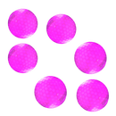 Conjunto de 6 bolas de golfe LED brancas da marca Yotijar, com iluminação para jogar ao escuro