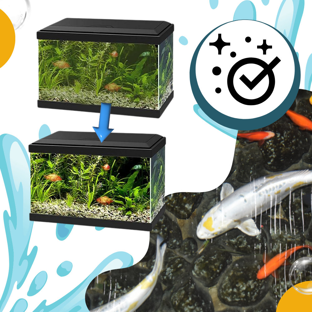 Acessório preventivo Youvogue para aquário, produto anti-algas para manutenção de ambientes aquáticos limpos e saudáveis.