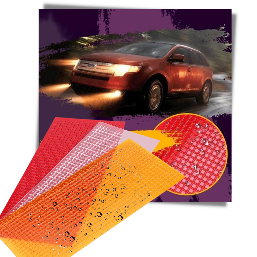 Conjunto de 3 filmes de reparo para faróis traseiros de veículos, marca Yrtoes, para manutenção e decoração automotiva.