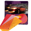 Conjunto de 3 filmes de reparo para faróis traseiros de veículos, marca Yrtoes, para manutenção e decoração automotiva.