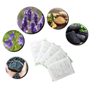Pacotes de 20 patches naturais detox para pés, produto de cosméticos da marca Yso, mostrando os patches aplicados nos pés