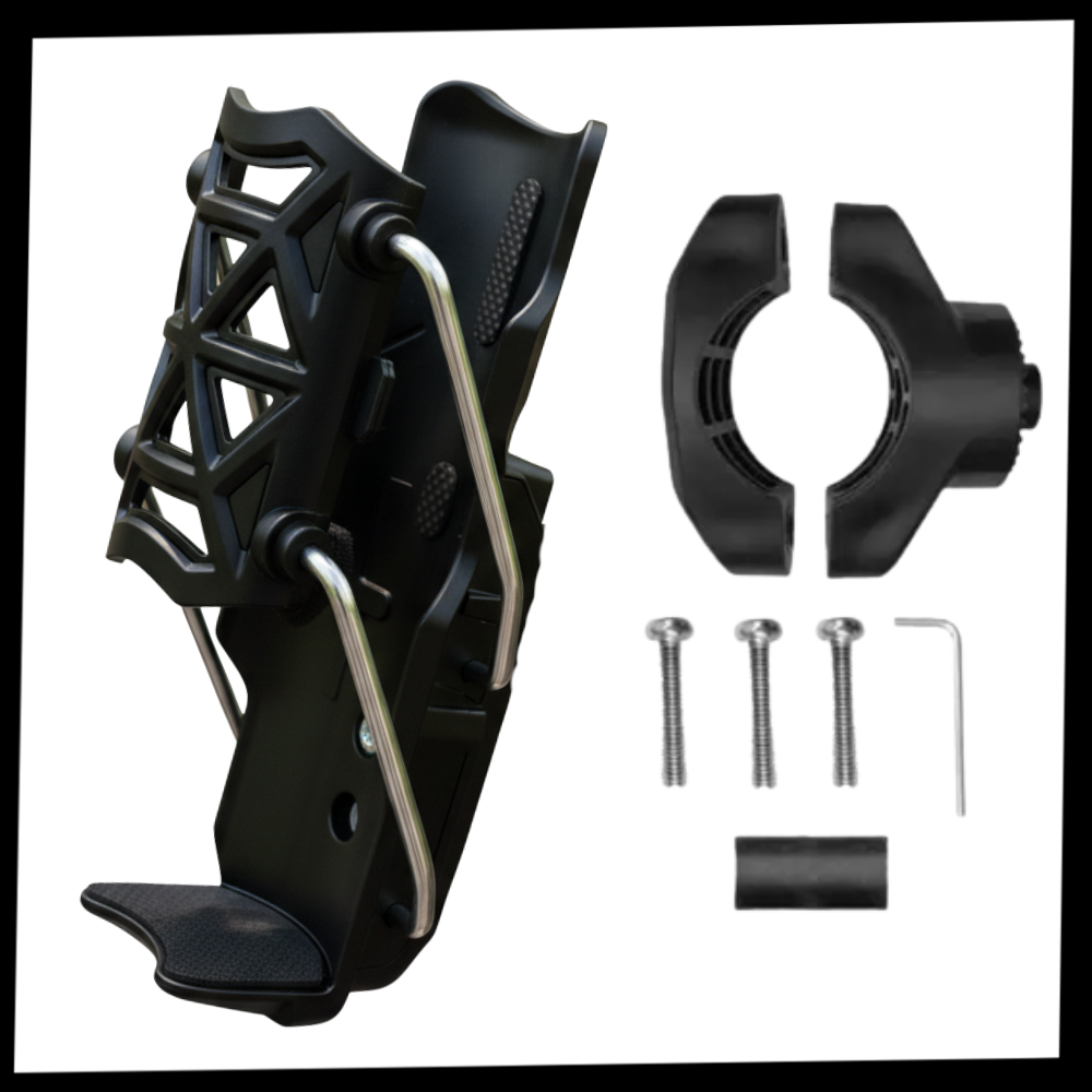 Suporte de porta-gobelete universal para guidão de bicicleta e moto, peça de reposição da marca Yszodd, em verde.