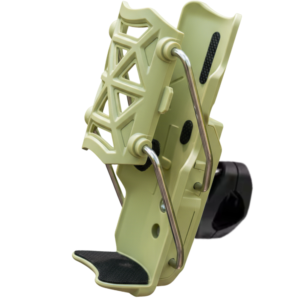 Porta-gobelete universal Yszodd para guidão de bicicleta e moto, peça de reposição em verde, compatível com veículos.