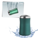 Rasoir elétrico portátil Yucurem para rasagem e cuidados, com design compacto e recarregável, em verde.