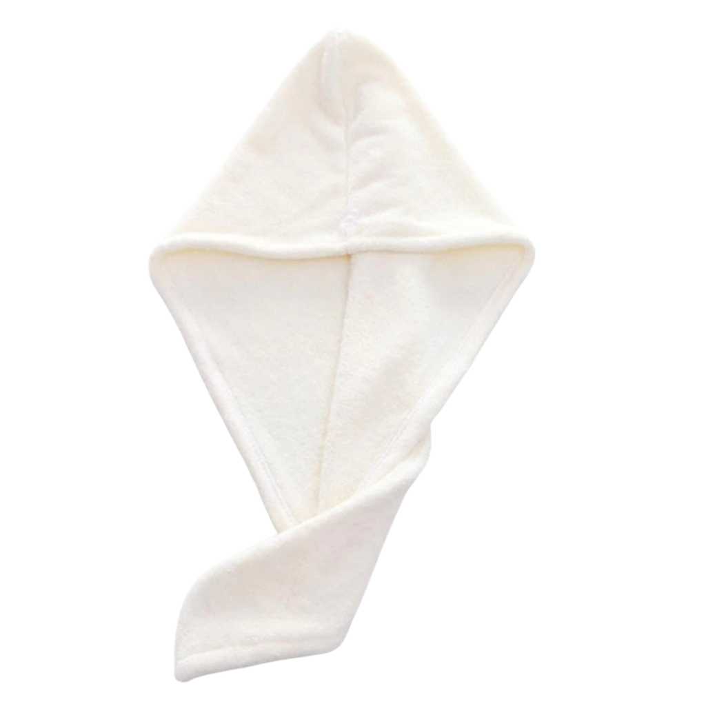 Toalha de cabelo Yugaoo para secagem rápida, feita de tecido macio, ideal para cuidar dos fios de forma eficiente.