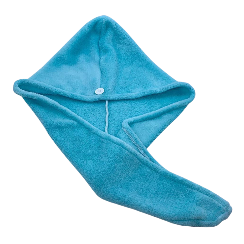 Toalha para cabelos da Yugaoo, toalha de secagem rápida, feita de tecido macio e absorvente para cuidados capilares rápidos.