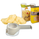 Conjunto de 2 clipes verdes para sacos alimentares com tampas da marca Zavarea, acessórios de armazenamento de alimentos.