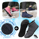 Sapatos de trekking impermeáveis Ownshoe com sola plana, resistentes para trilhas e aventuras ao ar livre.
