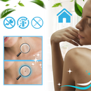 Kit de tratamento profissional Zerone para acrochordons, incluindo cosméticos para remoção de pequenas lesões cutâneas.