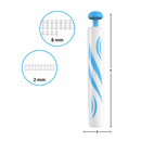 Kit de tratamento profissional para acrochordons Zerone, cosméticos para remoção segura de verrugas cutâneas.