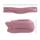 Colar cervical anti-ronfantes Zoiuytrg, dispositivo de ajuda ao sono para reduzir o ronco, em tom neutro.