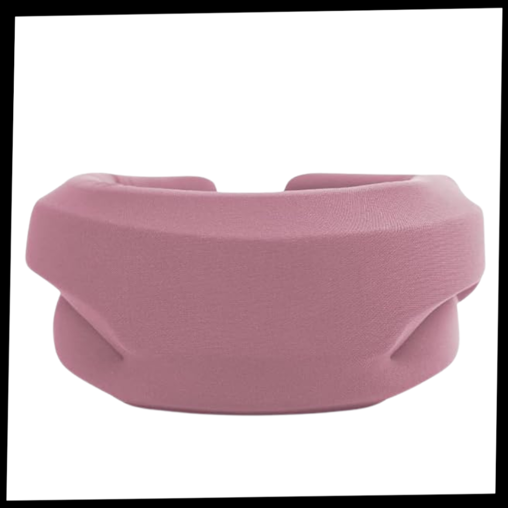 Colar cervical anti-roncador da marca Zoiuytrg, ajuda a melhorar o sono e reduzir o ronco, com design confortável e ajustável.