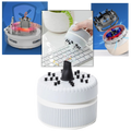 Aspirador de escritório Zoiuytrg, compacto e portátil, com bocal para limpeza de mesas e superfícies de trabalho.