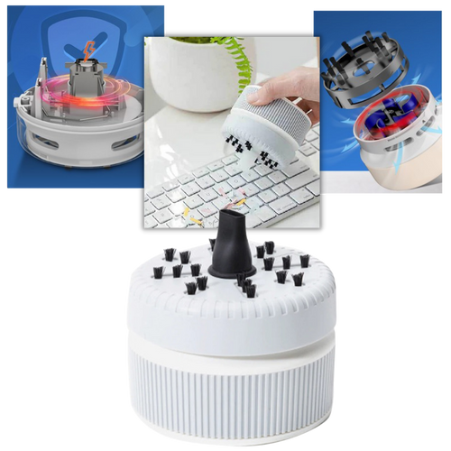 Aspirador de escritório Zoiuytrg, compacto e portátil, com bocal para limpeza de mesas e superfícies de trabalho.